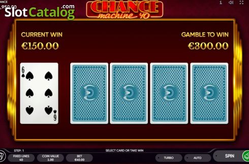 Οθόνη6. Chance Machine 40 Κουλοχέρης