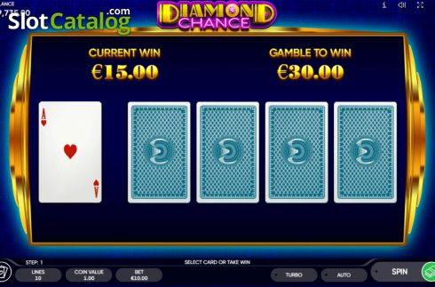 Οθόνη5. Diamond Chance Κουλοχέρης