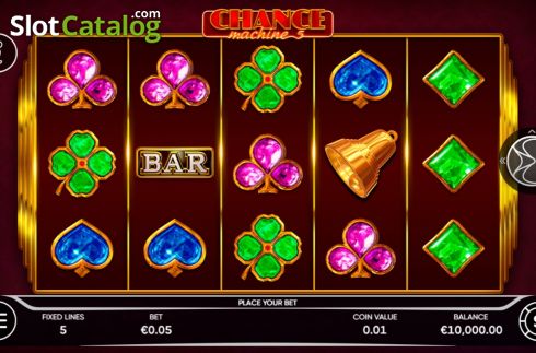 Οθόνη2. Chance Machine 5 Κουλοχέρης