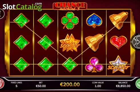 Οθόνη3. Chance Machine 5 Κουλοχέρης