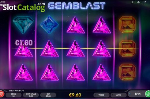 Οθόνη5. Gemblast (Endorphina) Κουλοχέρης