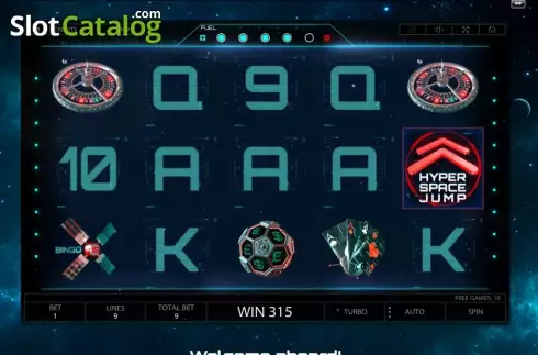 Hyper άλμα -1 Δωρεάν περιστροφή. EiG2016 Κουλοχέρης 