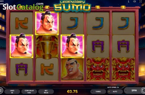 Οθόνη4. Legendary Sumo Κουλοχέρης