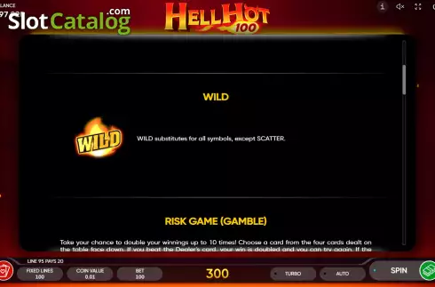 Οθόνη6. Hell Hot 100 Κουλοχέρης