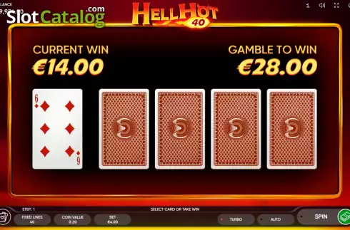 Οθόνη7. Hell Hot 40 Κουλοχέρης 