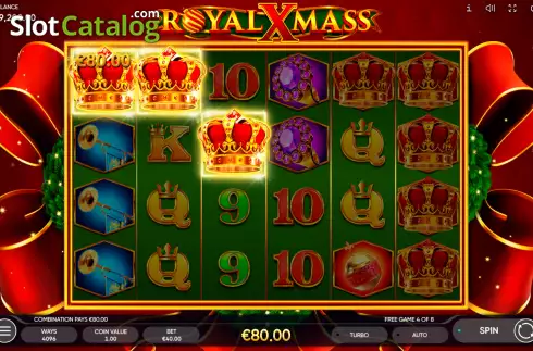 Οθόνη3. Royal Xmass Κουλοχέρης