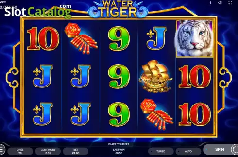 Οθόνη2. Water Tiger Κουλοχέρης