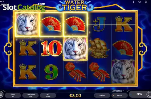 Οθόνη4. Water Tiger Κουλοχέρης