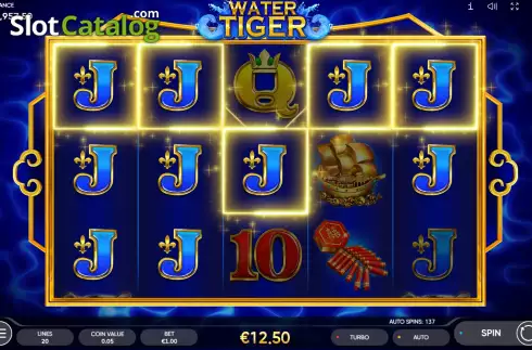 Οθόνη5. Water Tiger Κουλοχέρης