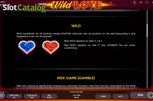Οθόνη7. Wild Love Κουλοχέρης