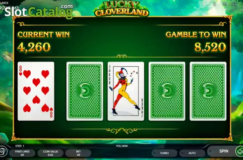 Οθόνη3. Lucky Cloverland Κουλοχέρης