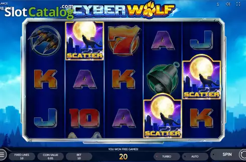 Οθόνη5. Cyber Wolf Κουλοχέρης