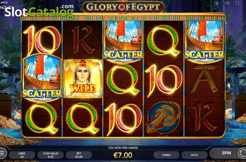 Οθόνη7. Glory of Egypt Κουλοχέρης