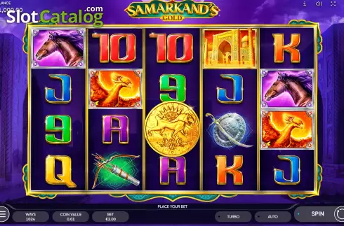 Οθόνη2. Samarkand's Gold Κουλοχέρης