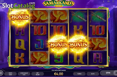 Οθόνη7. Samarkand's Gold Κουλοχέρης