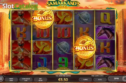 Οθόνη9. Samarkand's Gold Κουλοχέρης