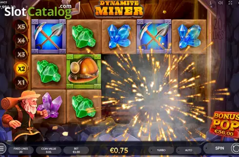 Οθόνη7. Dynamite Miner Κουλοχέρης