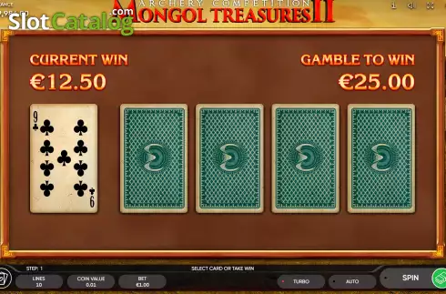 Οθόνη6. Mongol Treasures II: Archery Competition Κουλοχέρης 