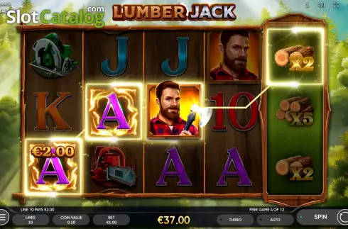 Οθόνη8. Lumber Jack Κουλοχέρης