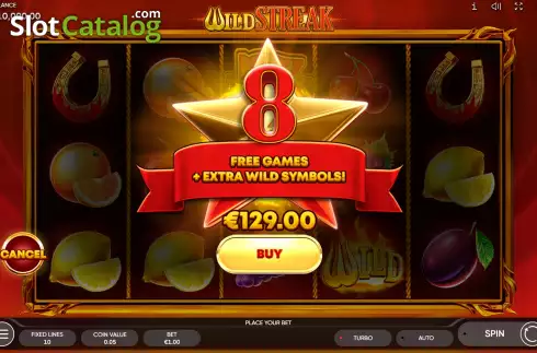 Οθόνη6. Wild Streak Κουλοχέρης