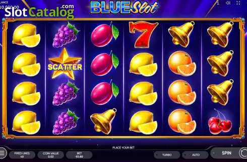 Οθόνη2. Blue Slot Κουλοχέρης 