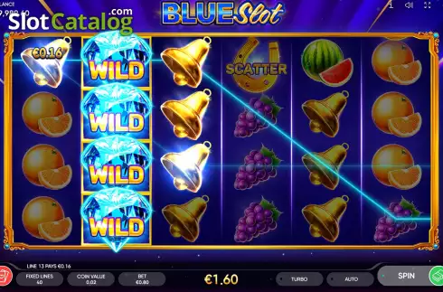 Οθόνη3. Blue Slot Κουλοχέρης 