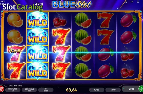 Οθόνη6. Blue Slot Κουλοχέρης 