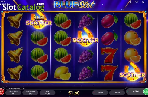 Οθόνη7. Blue Slot Κουλοχέρης 