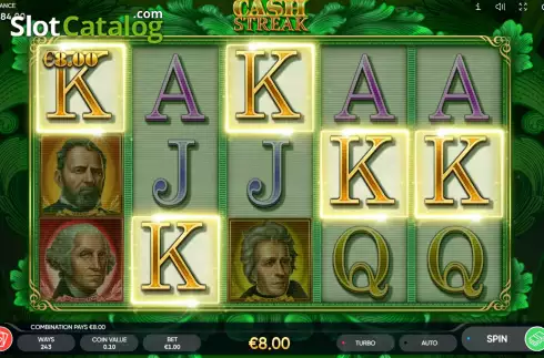 Οθόνη3. Cash Streak Κουλοχέρης