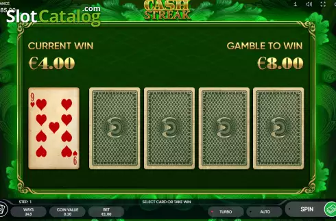 Οθόνη5. Cash Streak Κουλοχέρης