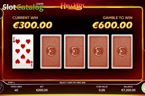 Οθόνη5. Hell Hot Dice 40 Κουλοχέρης