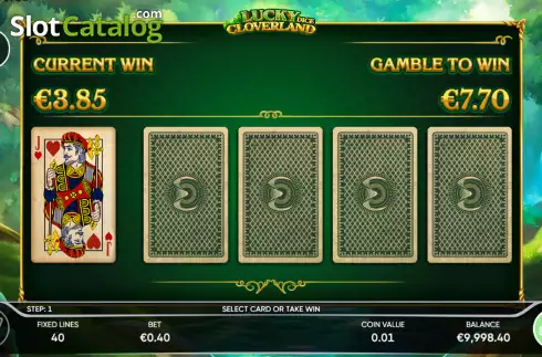 Οθόνη5. Lucky Cloverland Dice Κουλοχέρης