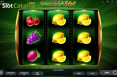Οθόνη2. Green Slot Κουλοχέρης 