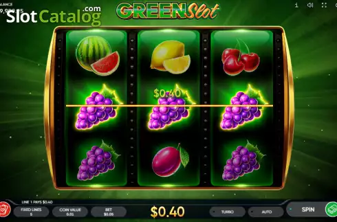 Οθόνη3. Green Slot Κουλοχέρης 