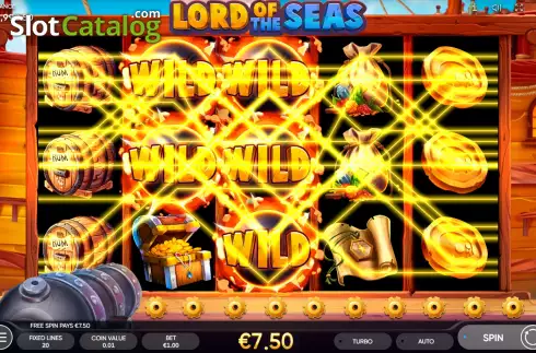 Οθόνη3. Lord of the Seas (Endorphina) Κουλοχέρης
