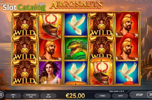 Οθόνη9. Argonauts (Endorphina) Κουλοχέρης 