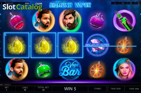 Οθόνη8. The Diamond Vapor Κουλοχέρης