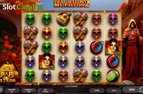 Οθόνη2. Dia de Los Muertos 2 Κουλοχέρης