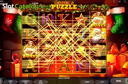 Οθόνη2. Santa’s Puzzle Κουλοχέρης