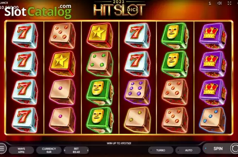 Οθόνη2. 2023 Hit Slot Dice Κουλοχέρης