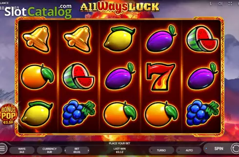 Οθόνη2. All Ways Luck Κουλοχέρης