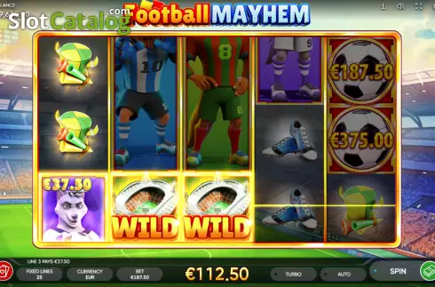 Οθόνη3. Football Mayhem Κουλοχέρης