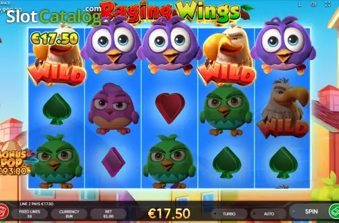 Οθόνη4. Raging Wings Κουλοχέρης