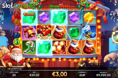 Οθόνη3. Xmas Burst Κουλοχέρης