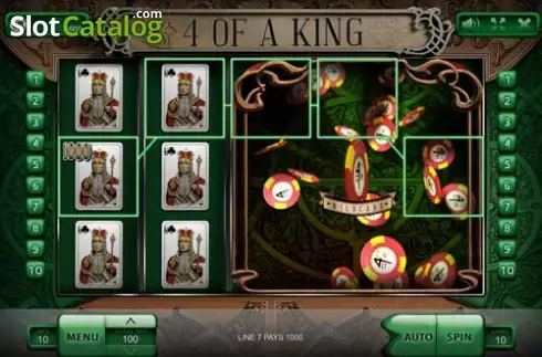 Εξάπλωση άγρια. 4 of a King Κουλοχέρης 