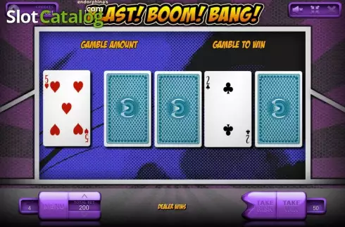 Παιχνίδι κινδύνου. Blast Boom Bang Κουλοχέρης