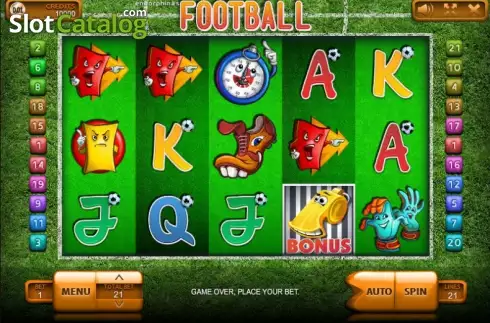 Ροδέλες. Football (Endorphina) Κουλοχέρης