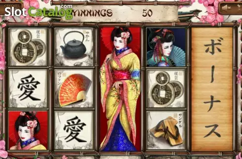 Δωρεάν περιστροφές. Geisha (Endorphina) Κουλοχέρης 