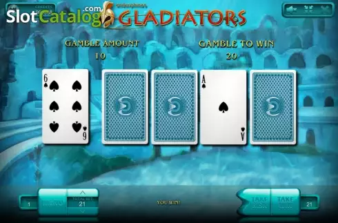 Παιχνίδι κινδύνου. Gladiators (Endorphina) Κουλοχέρης