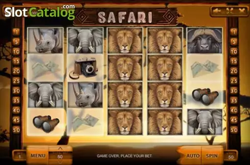 Ροδέλες. Safari (Endorphina) Κουλοχέρης